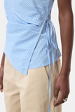 Wrap Top - Cornflower Blue