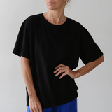 The Jersey Oversized Tee - Jet
