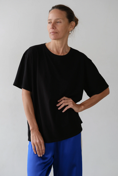 The Jersey Oversized Tee - Jet