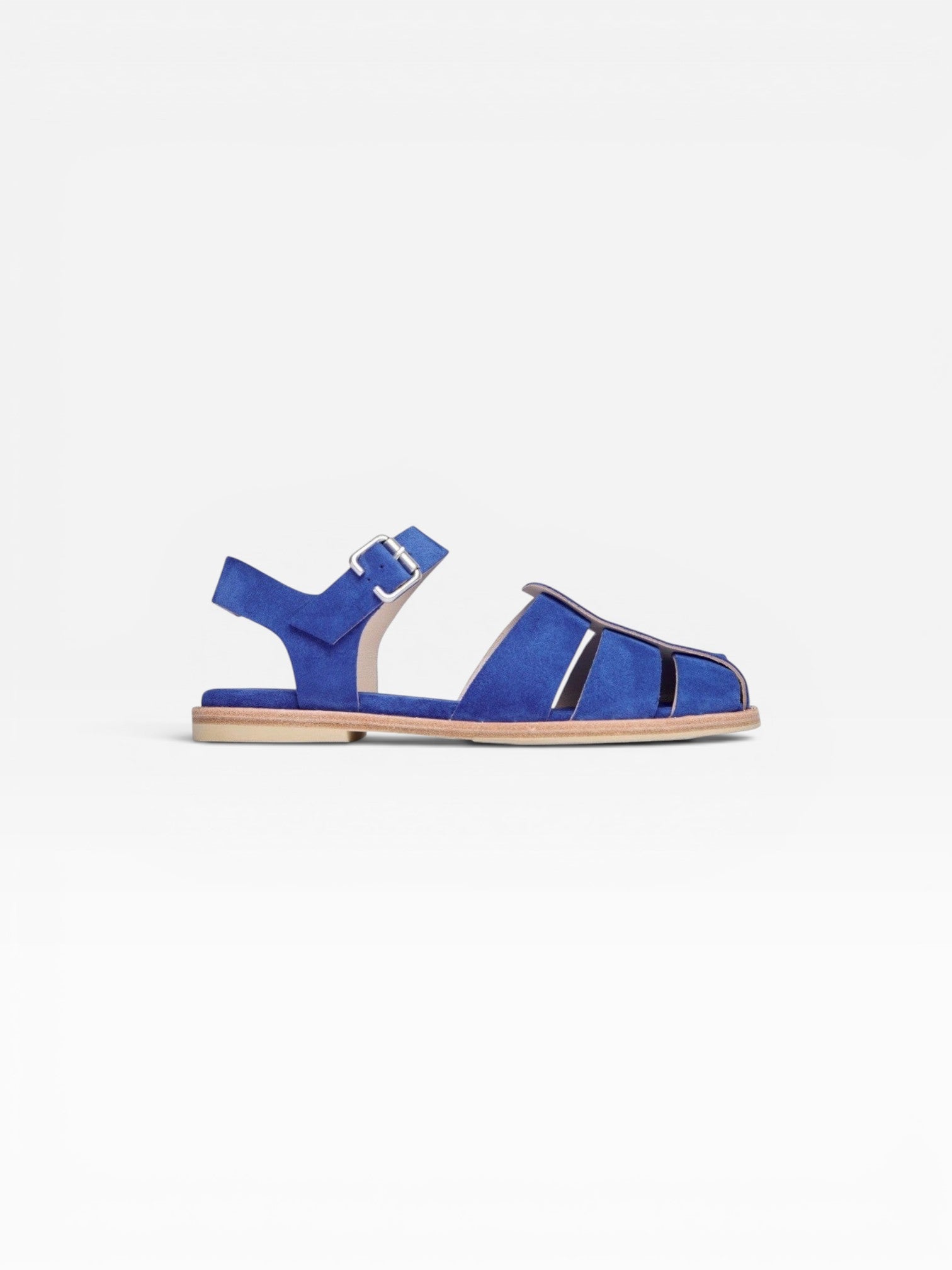 Freda Salvador Sera Fisherman Sandal - Cobalt Suede