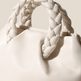 Bombon Handbag - Supple Shiny Cream
