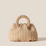 Bombon Raffia Handbag - Natural