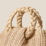 Bombon Raffia Handbag - Natural