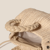 Bombon Raffia Handbag - Natural