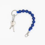 Ina.Seifart Big Beaded Keychain - Blue