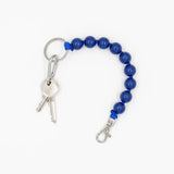 Ina.Seifart Big Beaded Keychain - Blue