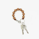 Ina.Seifart Big Beaded Keychain - Mocca
