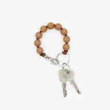 Ina.Seifart Big Beaded Keychain - Mocca
