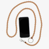 Bead Phone Necklace - Mocca