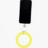 Ring Keychain - Neon Yellow