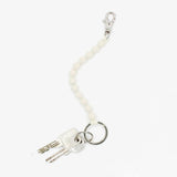 Beaded Keychain - Opal