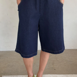Liam Bermuda Shorts - Raw Denim