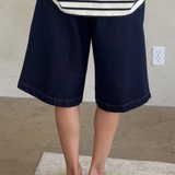 Liam Bermuda Shorts - Raw Denim