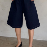 Liam Bermuda Shorts - Raw Denim