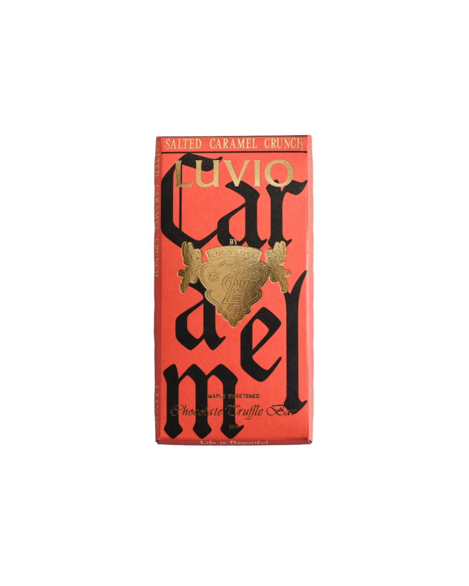 Loco Love Salted Caramel Crunch Luvio Chocolate Bar