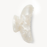 Grande Heirloom Claw Clip in White Shell