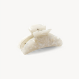 Grande Heirloom Claw Clip in White Shell