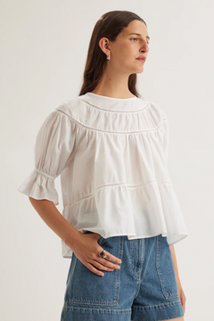 Merlette Sol Top - White