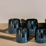 Mario Short Glass - Smoke Luster