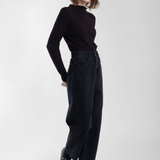 Isla Rib Top - Black