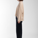 Cashmere Shell Sweater - Sand