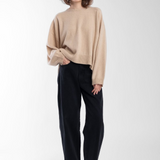 Cashmere Shell Sweater - Sand