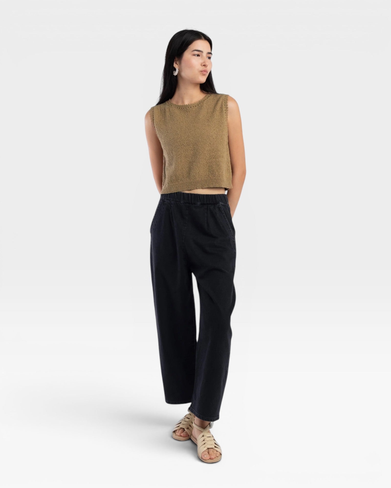 Boucle Tank - Ginger — view 3