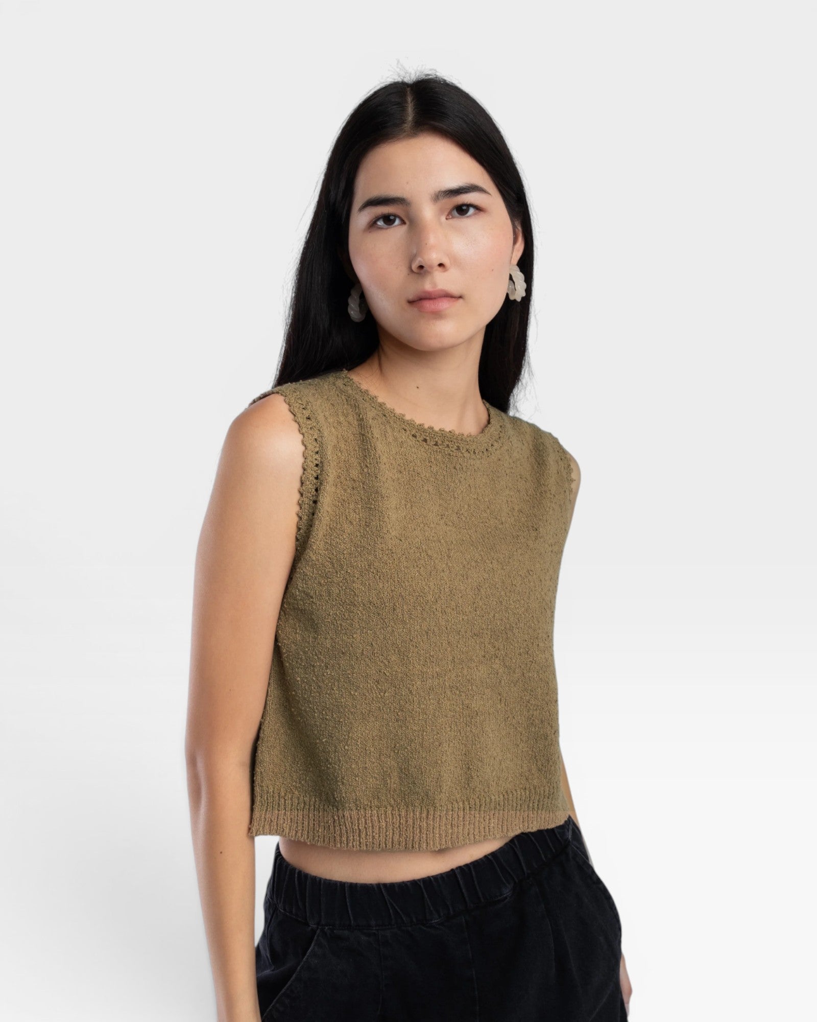 Boucle Tank - Ginger — view 5