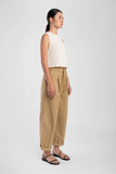 Ribbon Tank - Cream