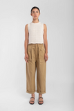 Ribbon Tank - Cream