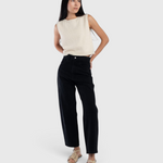 Micaela Greg Panel Jean - Faded Black