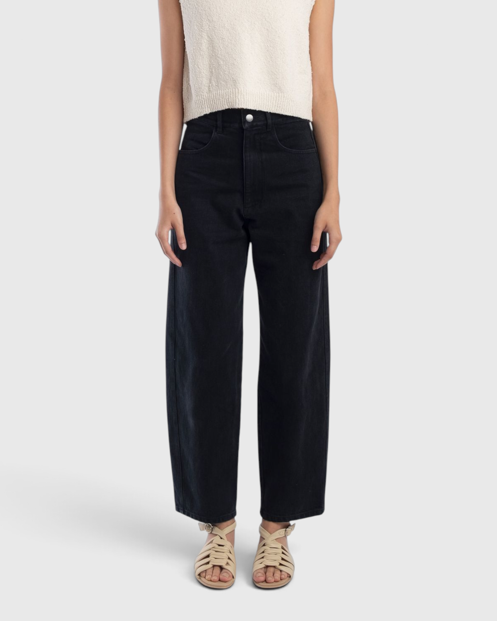Panel Jean - Faded Black — view 2