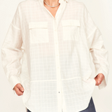 Kyoto Shirt - White Box Stitch