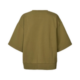 Narah Sweat Top - Dark Olive