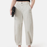 CLOSED Rhannon Barrel Jeans - Stone Beige