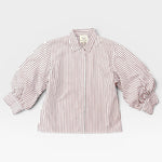 THE LITTLE PROJECT Esme Blouse - Cinnamon Stripe