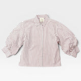 THE LITTLE PROJECT Esme Blouse - Cinnamon Stripe