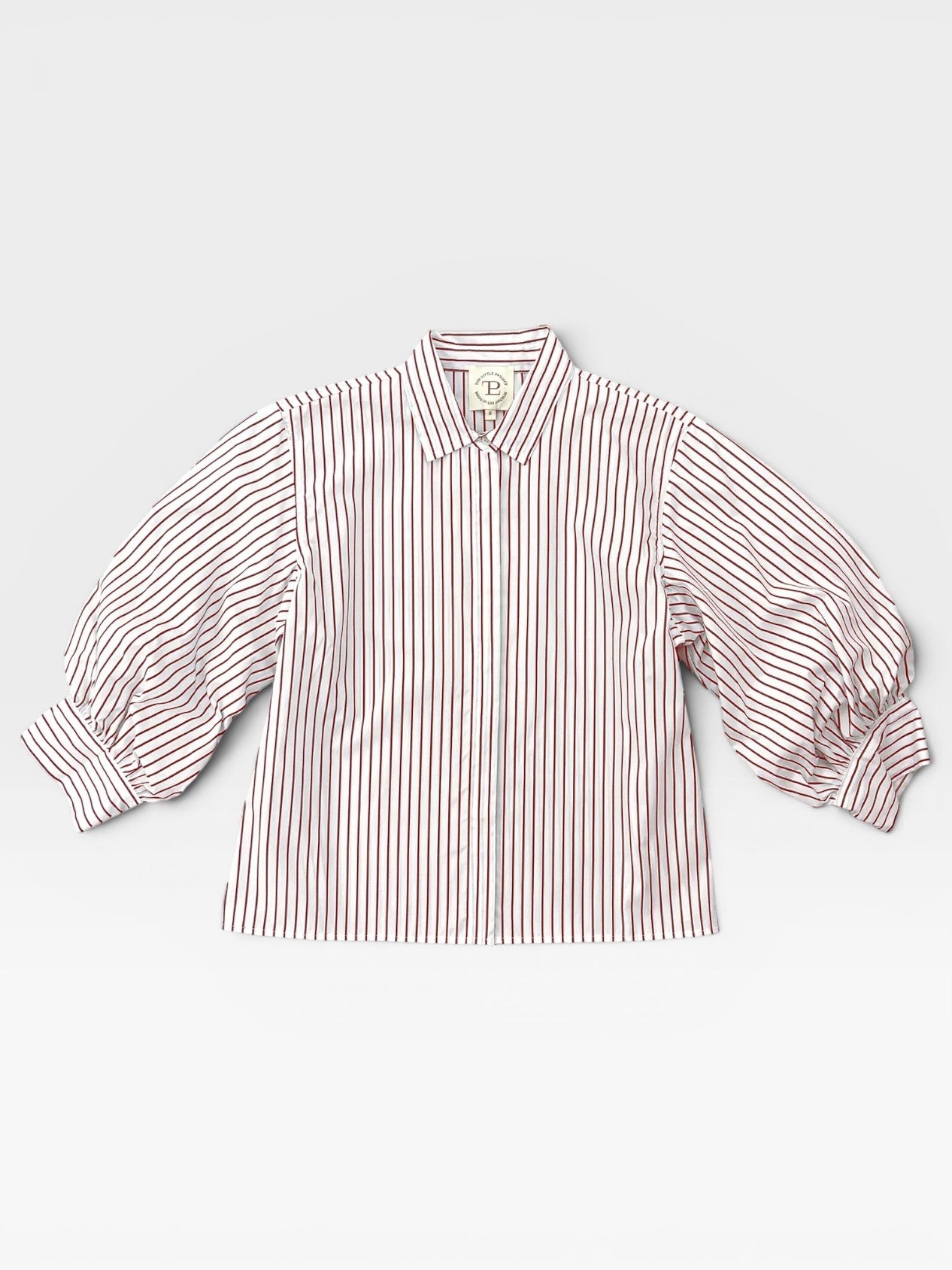 THE LITTLE PROJECT Esme Blouse - Cinnamon Stripe