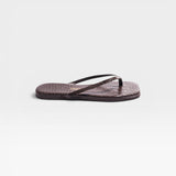 Square Toe Lily Croc Flip Flop Sandal — view 3