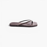 Square Toe Lily Croc Flip Flop Sandal — view 3