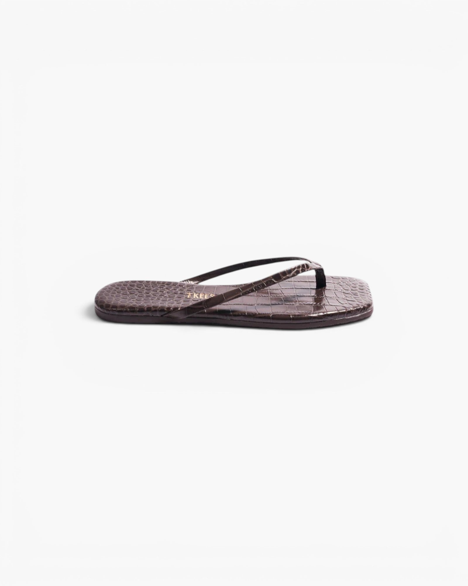 Square Toe Lily Croc Flip Flop Sandal — view 3