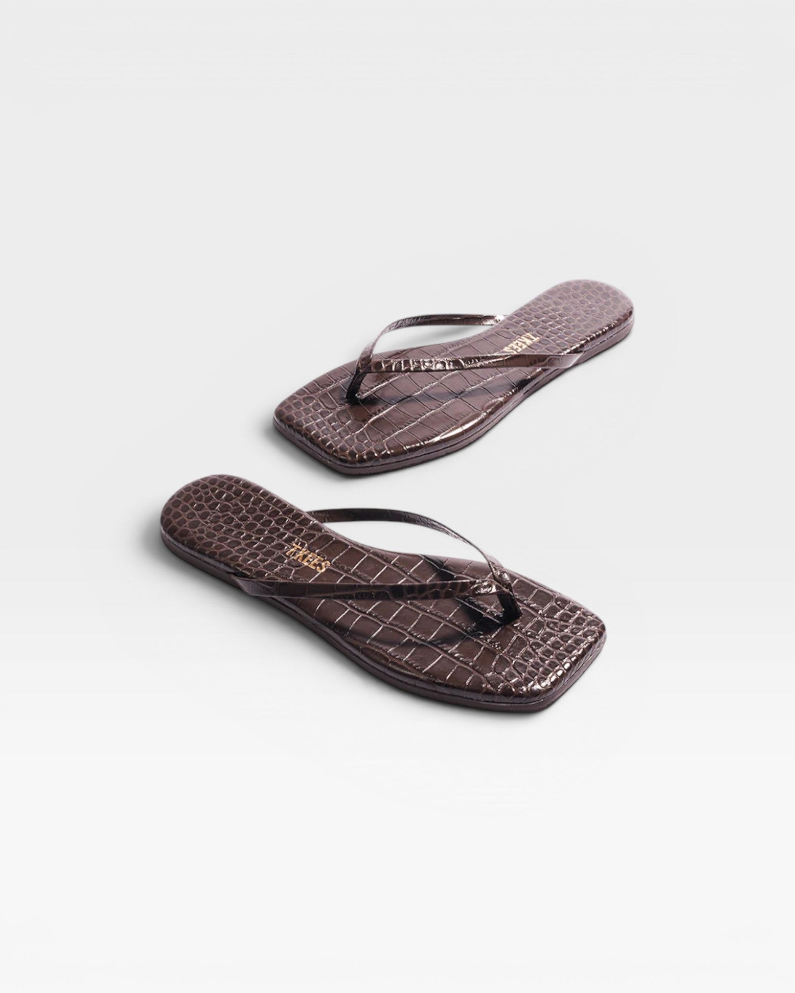 Square Toe Lily Croc Flip Flop Sandal — view 2