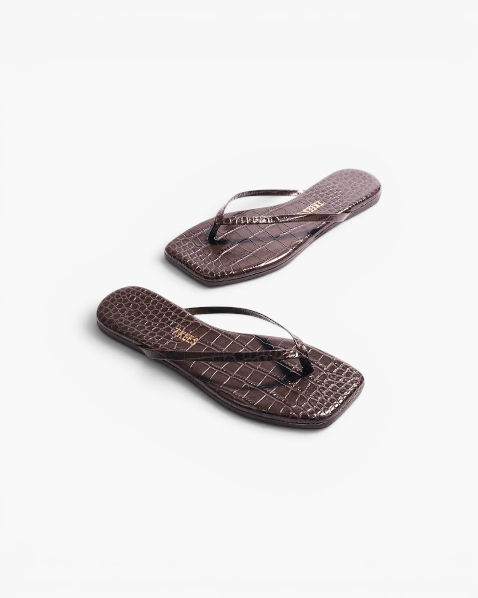 Square Toe Lily Croc Flip Flop Sandal — view 2