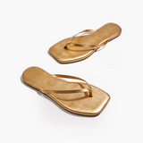 Square Toe Lily Flip Flop Sandal