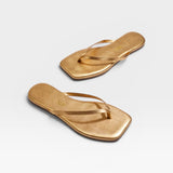 Square Toe Lily Flip Flop Sandal — view 2