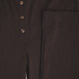 Pointelle Lounge Pant - Espresso