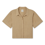 Anais Linen Shirt - Toffee