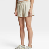 Layla French Terry Sweat Short - Sugar — view 2