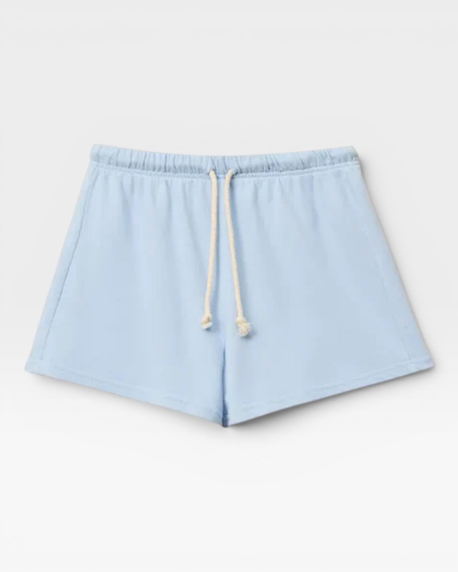 Layla French Terry Sweat Short - Powder Blue — view 2
