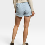 Layla French Terry Sweat Short - Powder Blue — view 5